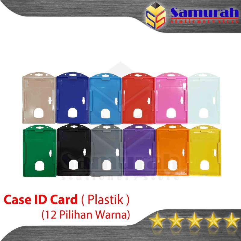 Hard case shop id card holder