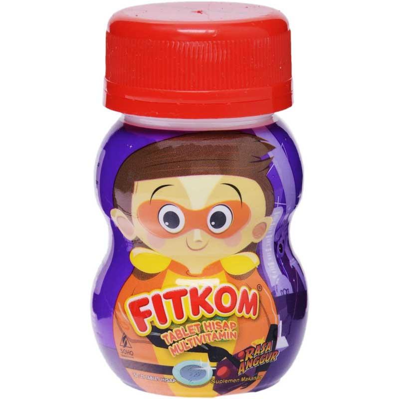 Jual Fitkom Tablet Hisap Rasa Anggur Vitamin Anak 21 Tablet Online November 2020 Blibli