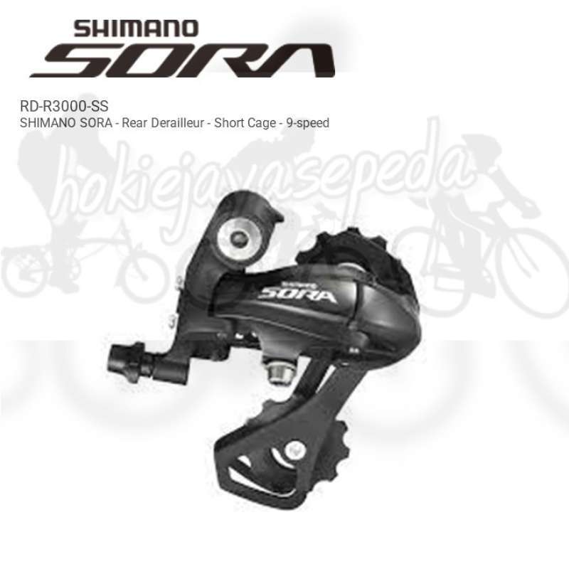 Sora short top cage derailleur