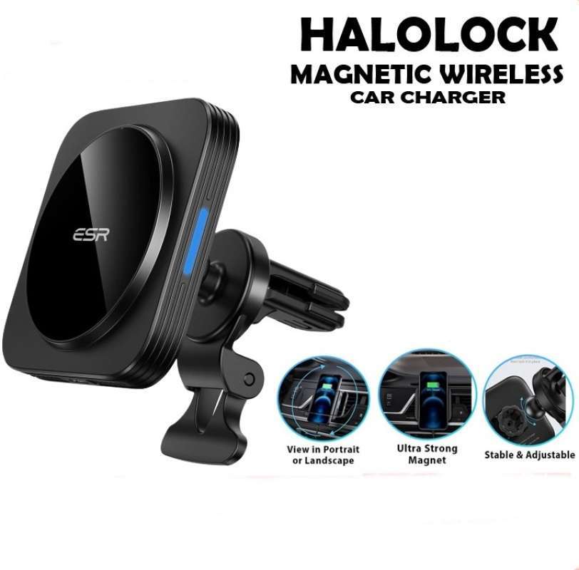 Promo Esr Halolock MagSafe Wireless Car Charger Mount Fast