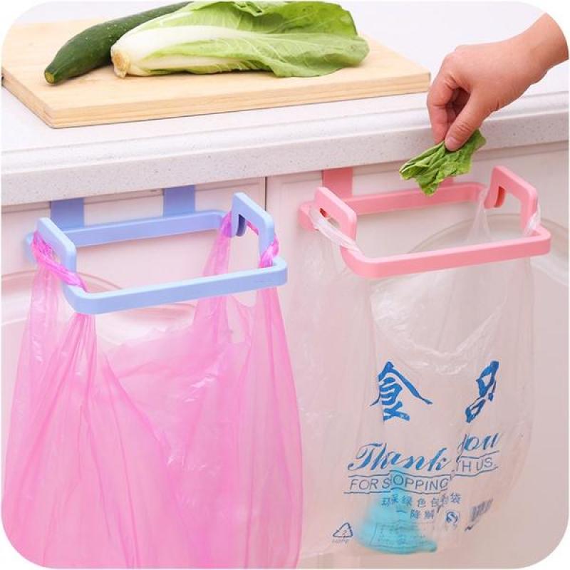 Jual Best Trash Bag Holder Wipers Rack Kitchen Cupboard Shelf Over