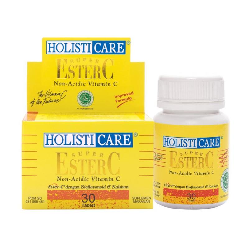 Jual Holisticare Super Ester C Multivitamin 30 Tablet Online November 2020 Blibli