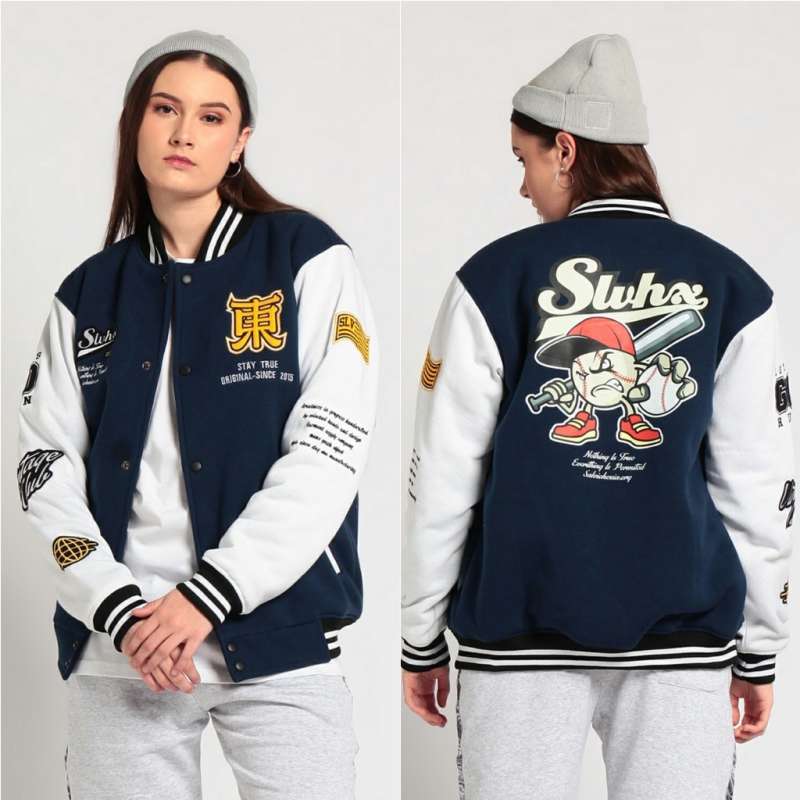 Jaket varsity deals