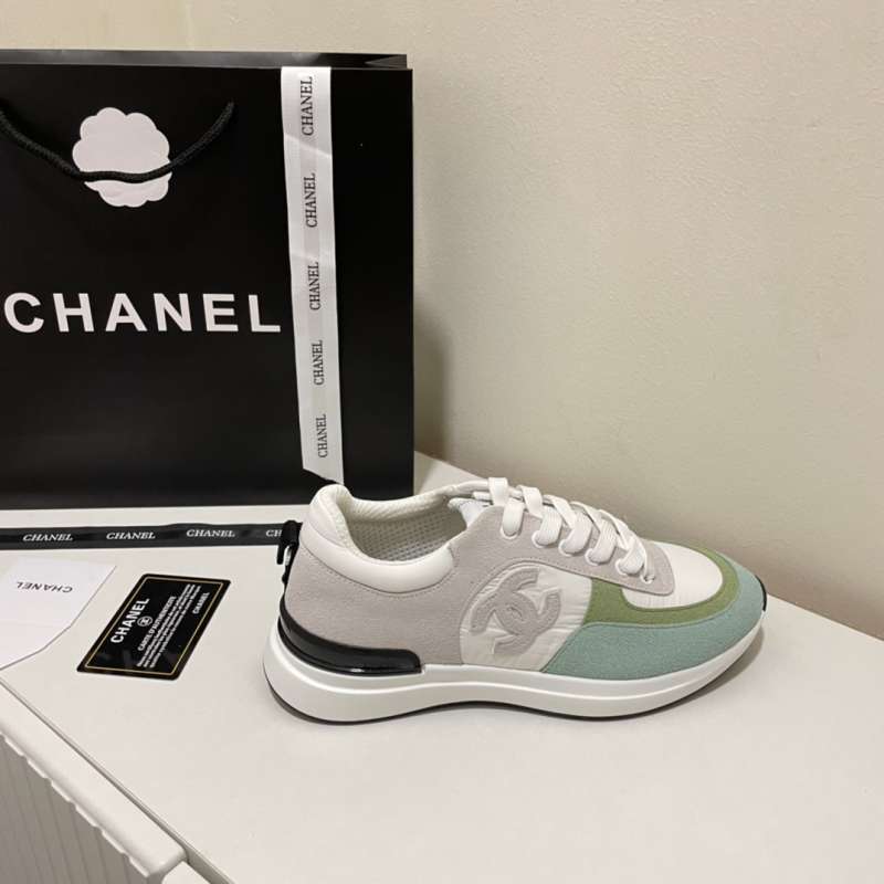 Chanel running sports hot sale sneakers women's shoes