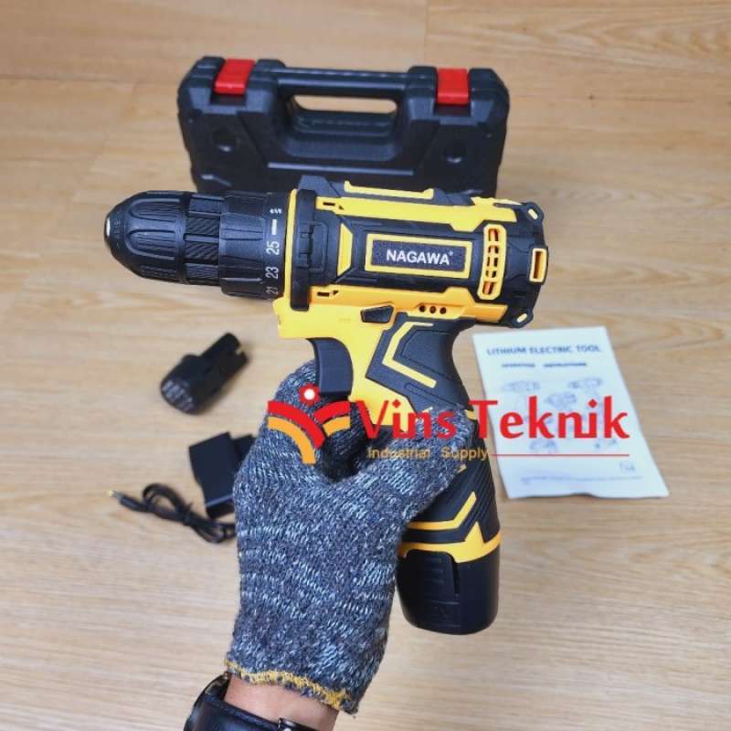Promo Mesin Bor Baterai Cordless 12V 