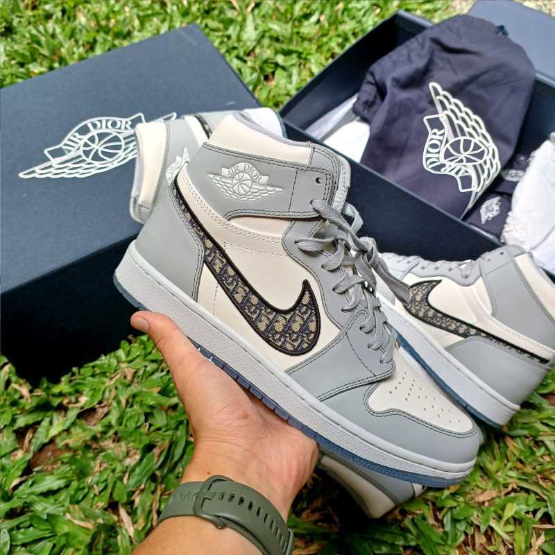 dior air jordan high tops