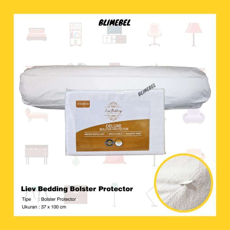 LIEV BEDDING Deluxe Bolster Protector Size King Koil Blimebel