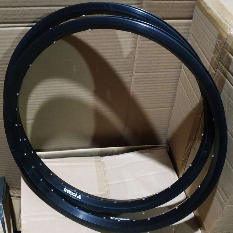 Promo Rim Velg Bmx 20 Trebol Hitam di 