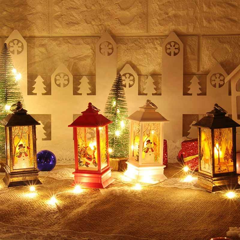 Jual Eds Led Christmas Decorations Table Lamp With Tea Light Candles For Home 1 Pcs Online November 2020 Blibli