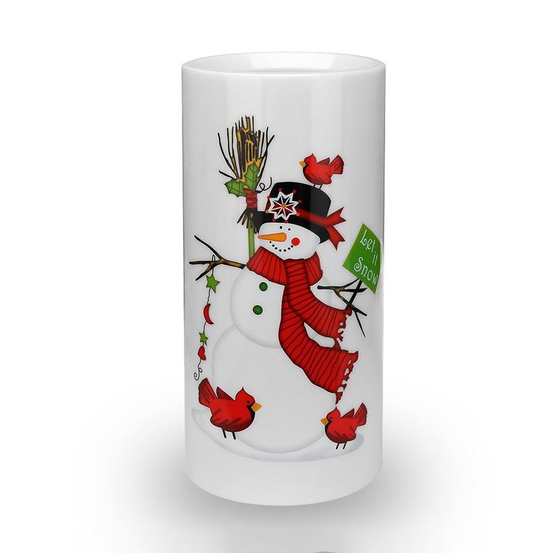 Jual Eds Zhishunjia Led Projection Candle Creative Christmas Night