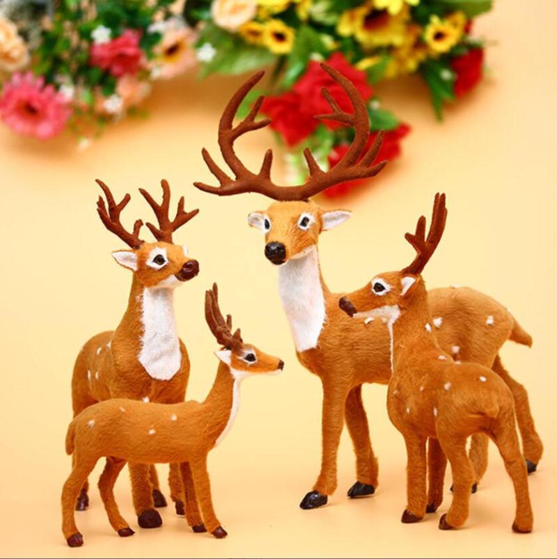 Jual Best Plush Christmas Reindeer Xmas Elk Plush Simulation New Year Gift Christmas Decorations For Home 1 Pcs 15 Cm Online November 2020 Blibli Com