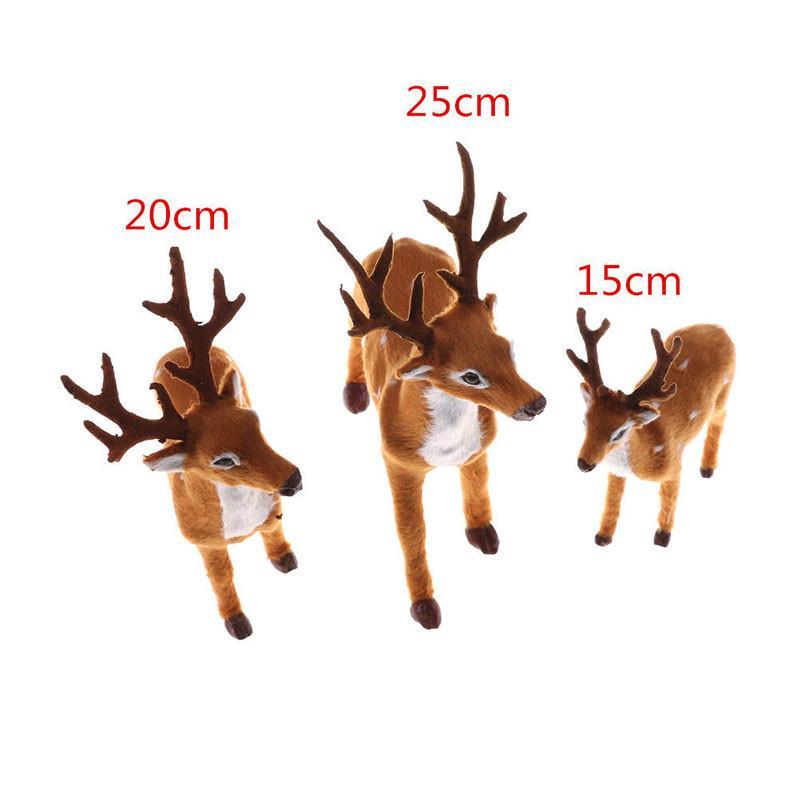 Jual Best Plush Christmas Reindeer Xmas Elk Plush Simulation New Year Gift Christmas Decorations For Home 1 Pcs 15 Cm Online November 2020 Blibli Com