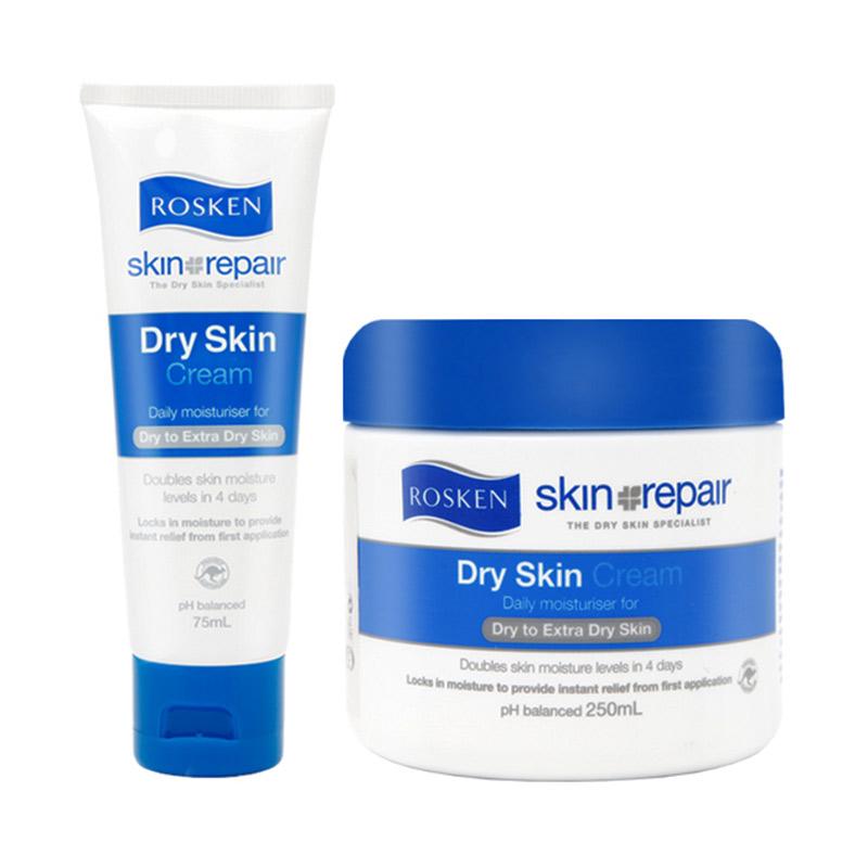 Jual Rosken Dry Skin Cream 75 Ml Rosken Dry Skin Cream 250 G Jar Online September 2020 Blibli Com
