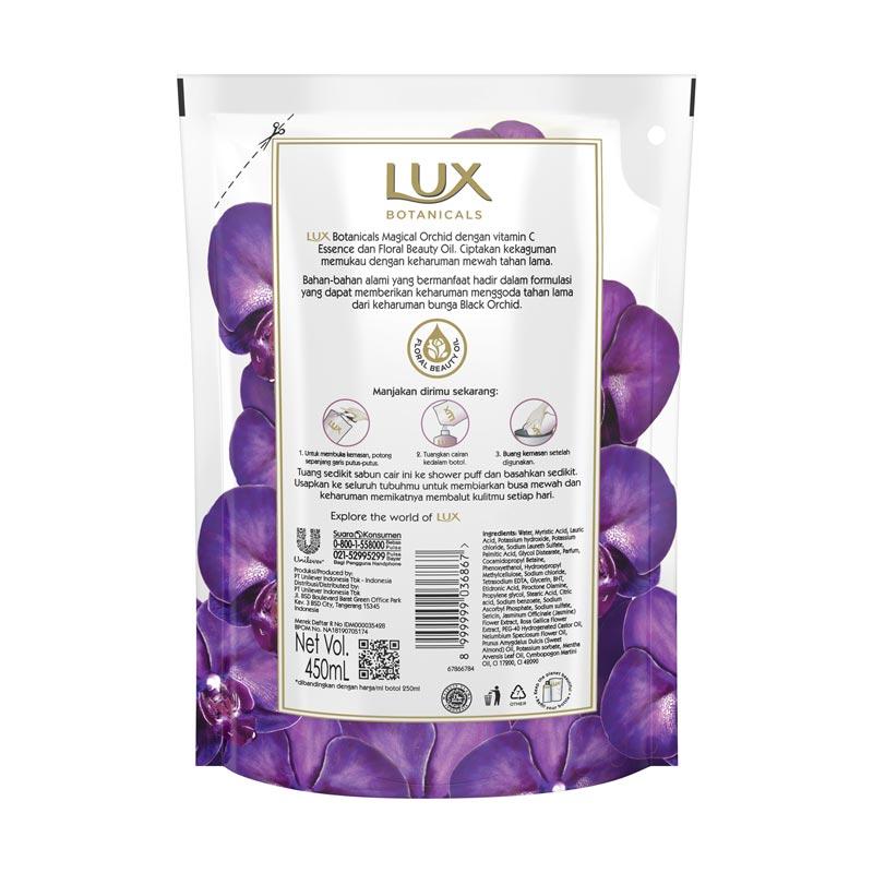 Jual Smg Jog Solo Lux Botanicals Magical Orchid Bodywash 450 Ml Kemasan Refill Online Oktober 2020 Blibli Com
