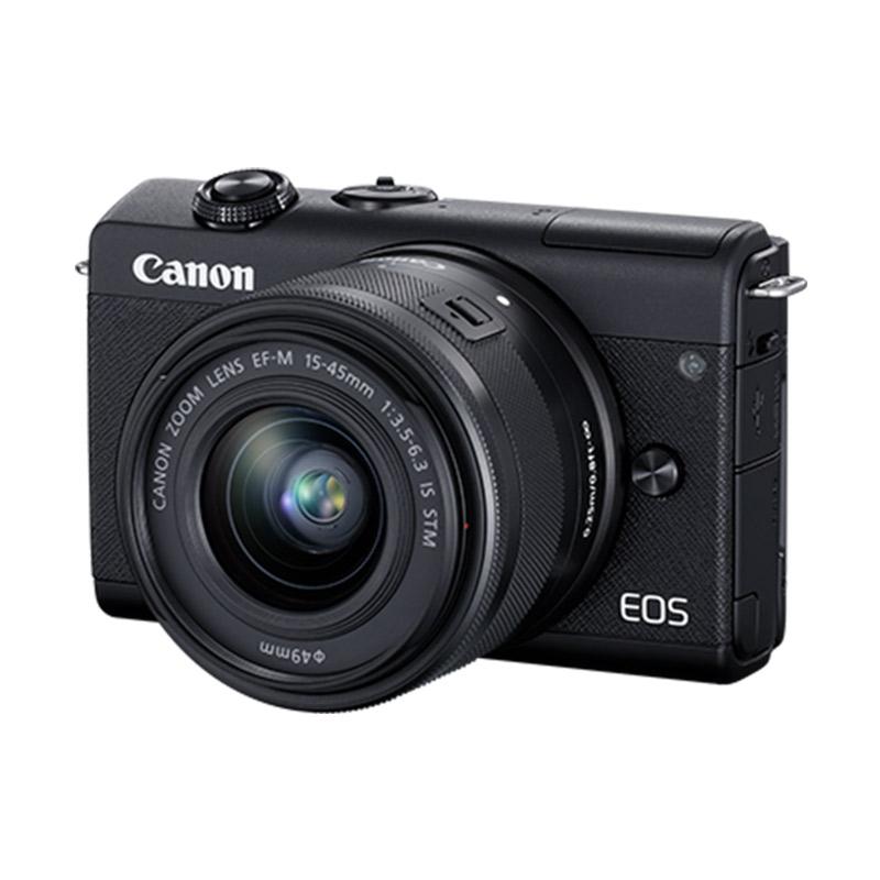 camera co id canon eos m200 kit ef m15 45mm f 3 5 6 3 is stm kamera mirrorless free sdhc sandisk 32gb table tripod periode 1 31 mei 2021