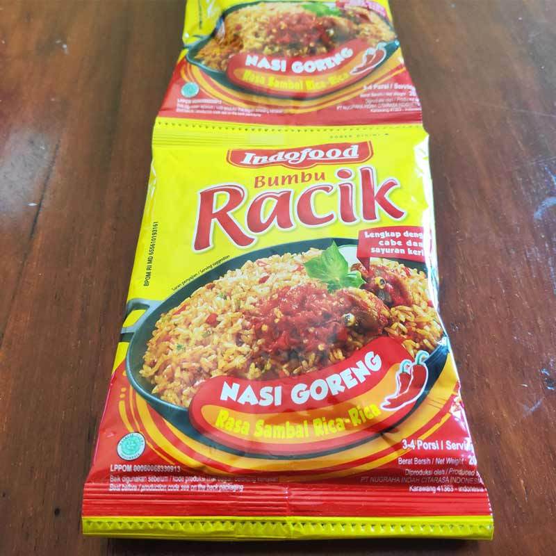 Jual Indofood Rasa Sambal Rica Rica Bumbu Instant Racik Nasi Goreng 20 Gram 1 Renteng Isi 10 Kemasan Sachet Online Oktober 2020 Blibli Com
