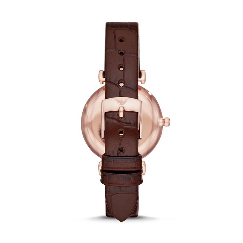 Jual Emporio Armani Two-Hand Burgundy Leather Watch - AR11269 - Jam Tangan  Wanita di Seller Urban Icon Official Store - Kota Jakarta Selatan, DKI  Jakarta | Blibli
