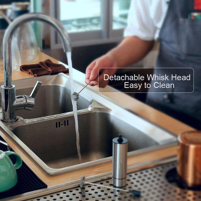 Jual H Ikea Electric Handheld Milk Frother Foamer Light Grey