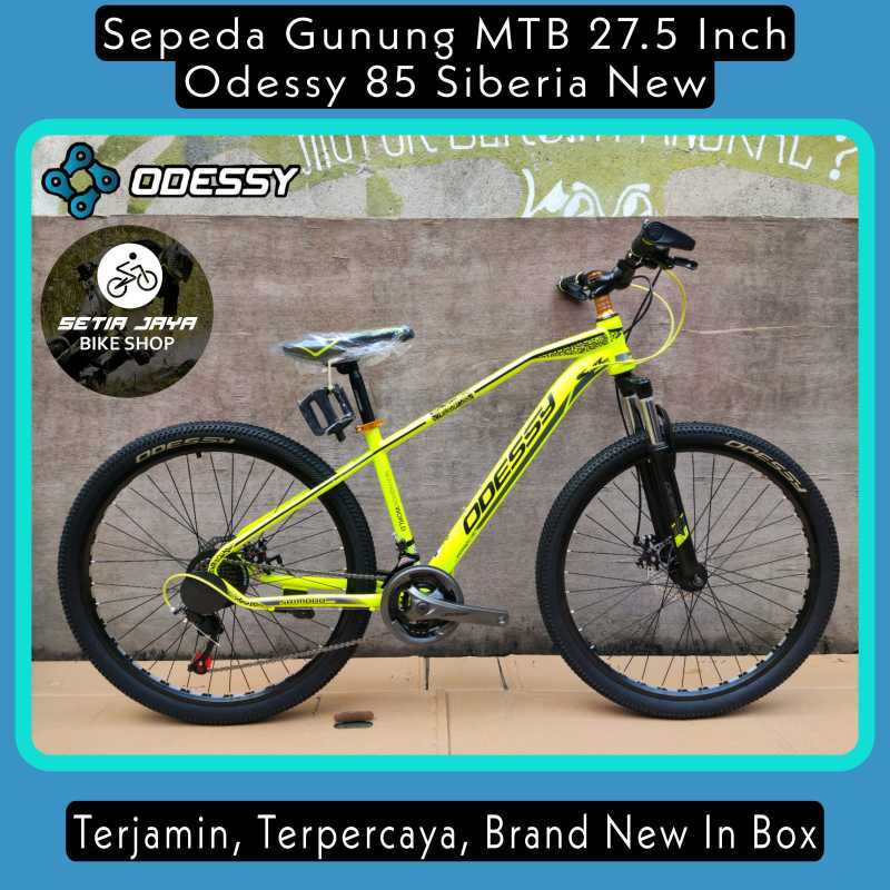Jual Sepeda Gunung MTB 27.5 Inch ODESSY 85 SIBERIA New Steel 3x7