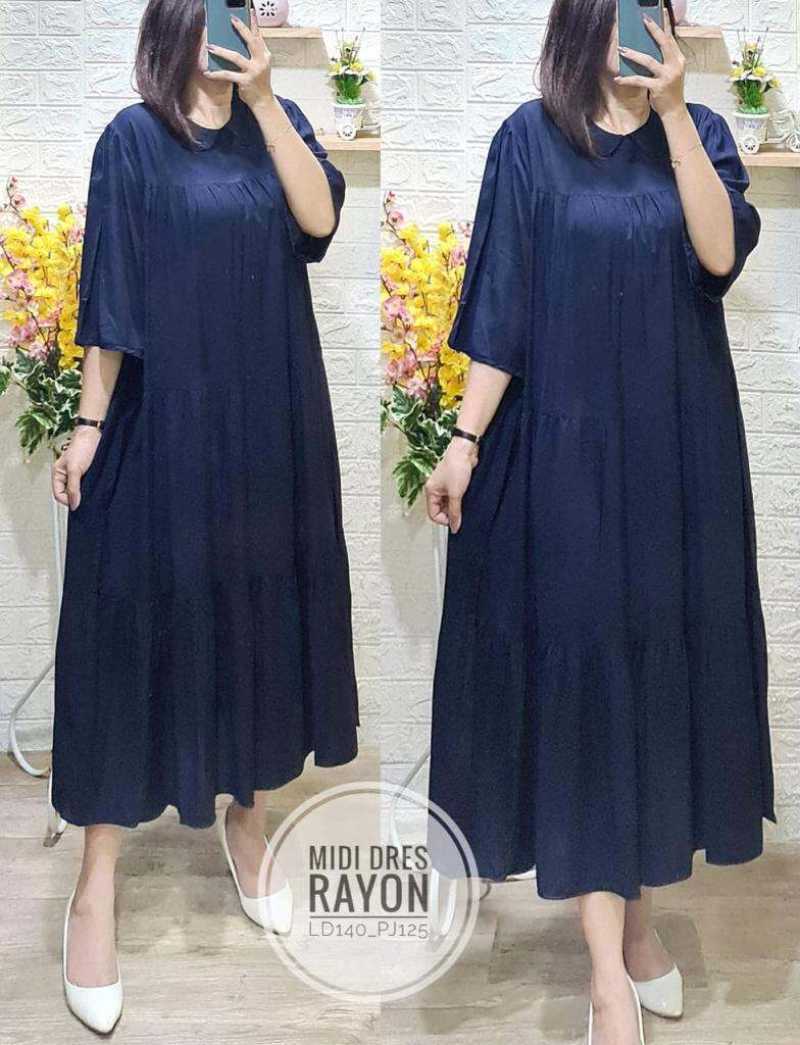 Dress big hot sale size import