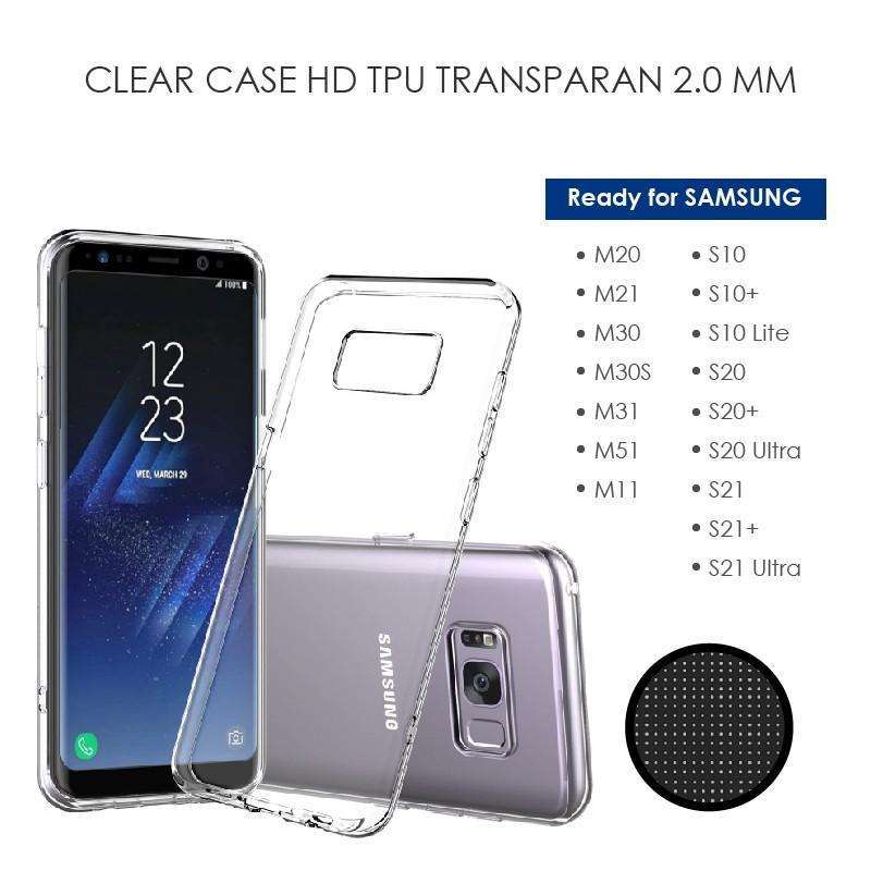 Ponsel S21 Ultra Accessories Clear Case Samsung S21 Plus Ultra