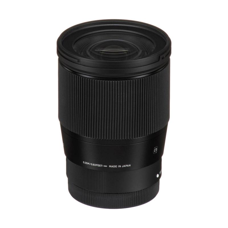 anekafoto sigma 16mm f 1 4 dc dn contemporary camera lens for canon ef m black garansi resmi