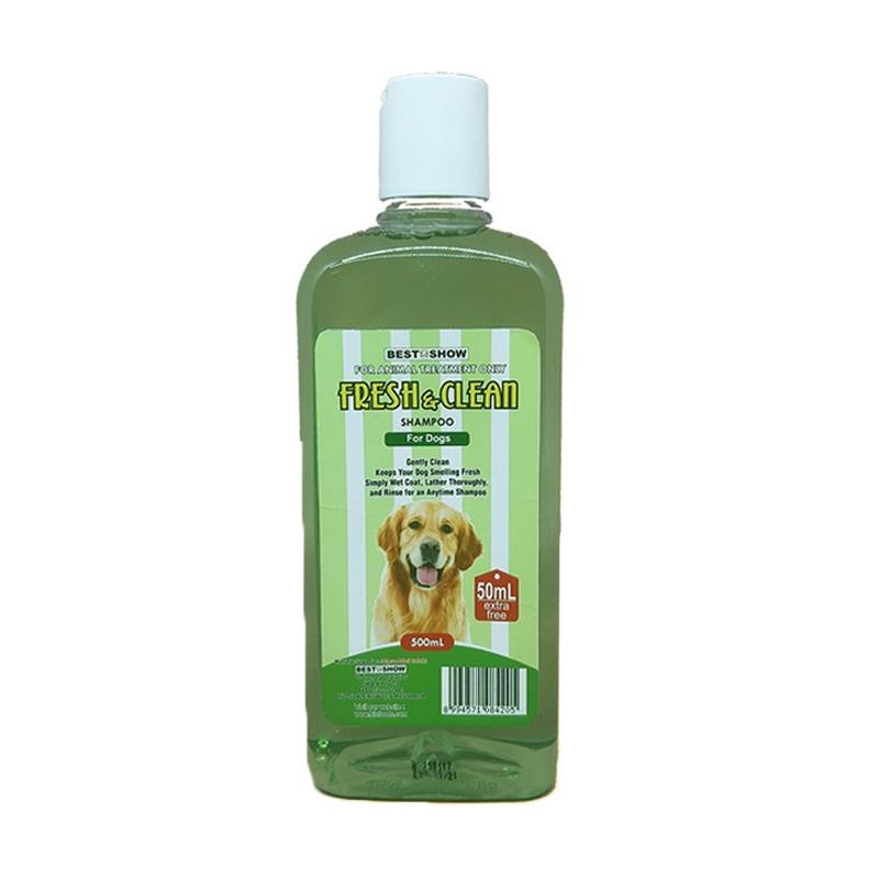 Jual Best In Show Fresh Clean Shampo Anjing 500 Ml 50 Ml Murah