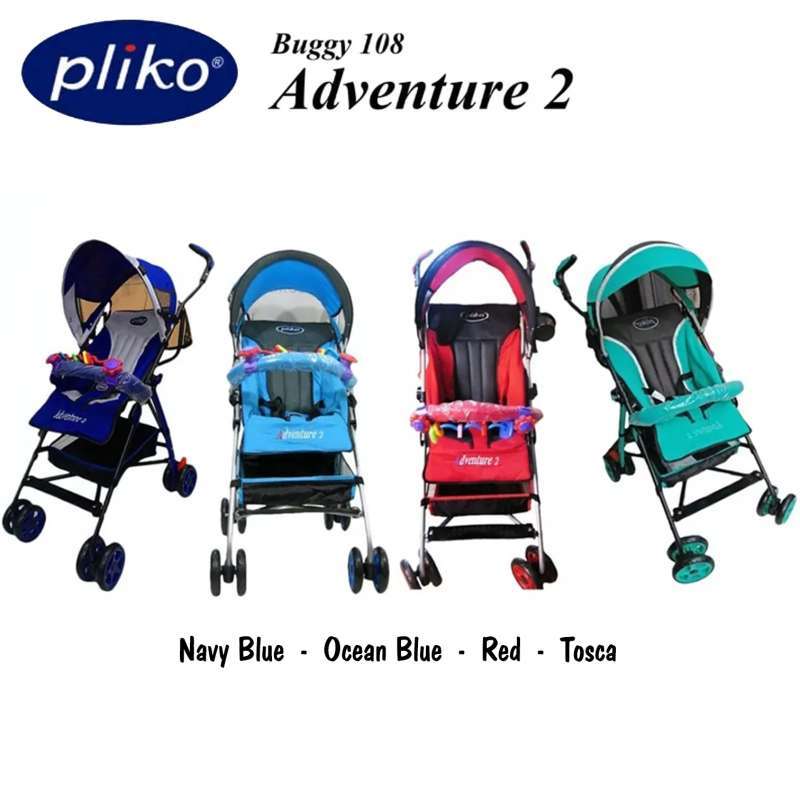 Jual Stroller Pliko Adventure 2 New Baby Buggy Toy Set Kereta Bayi