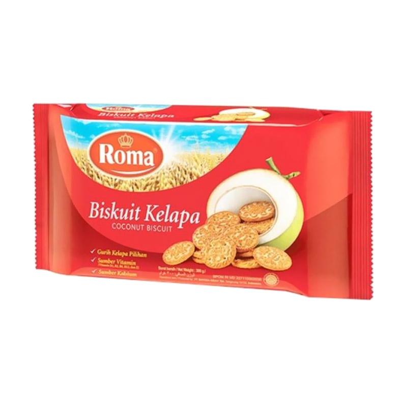 Promo Roma Biskuit Kelapa 300 G 1 Karton Isi 28 Pcs Di Seller Tri Karya Gemilang Kota Bandung Jawa Barat Blibli