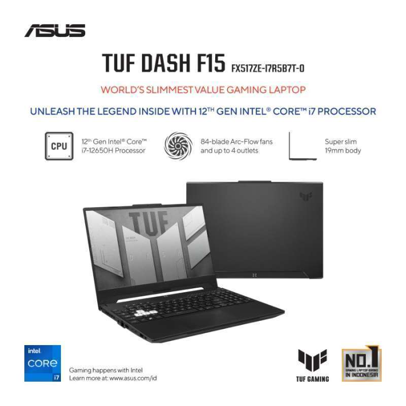 ASUS TUF Dash F15 FX517ZC-I735B8T-O 