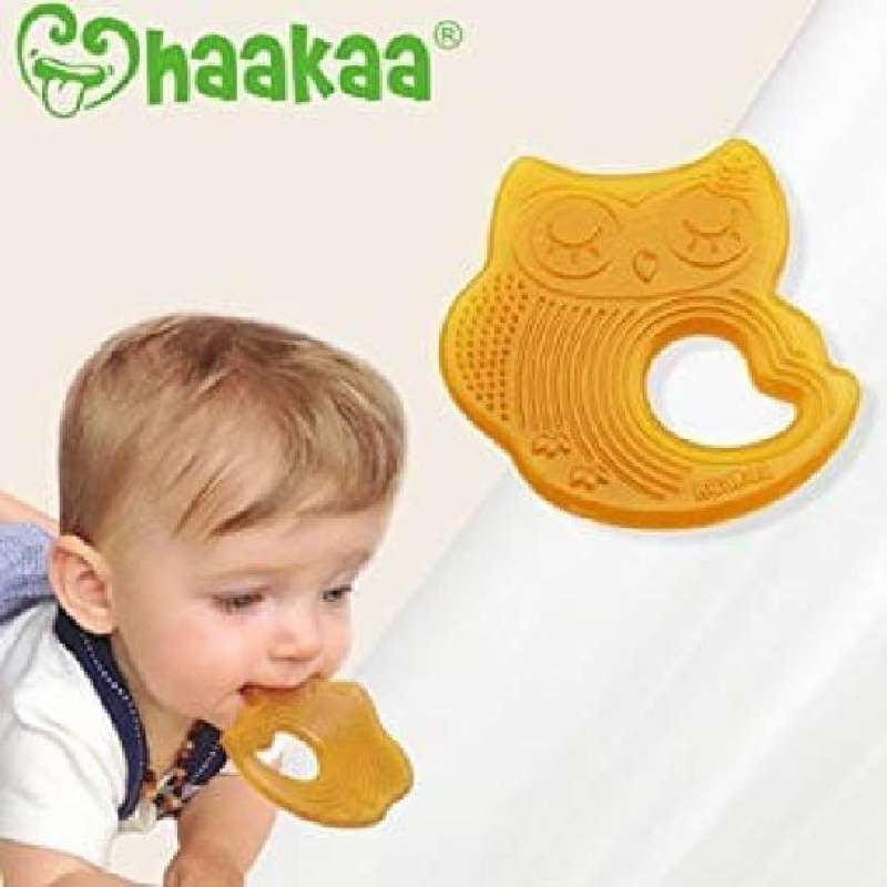 Jual Haakaa Tps003 Natural Rubber Owl Teether Di Seller Willow