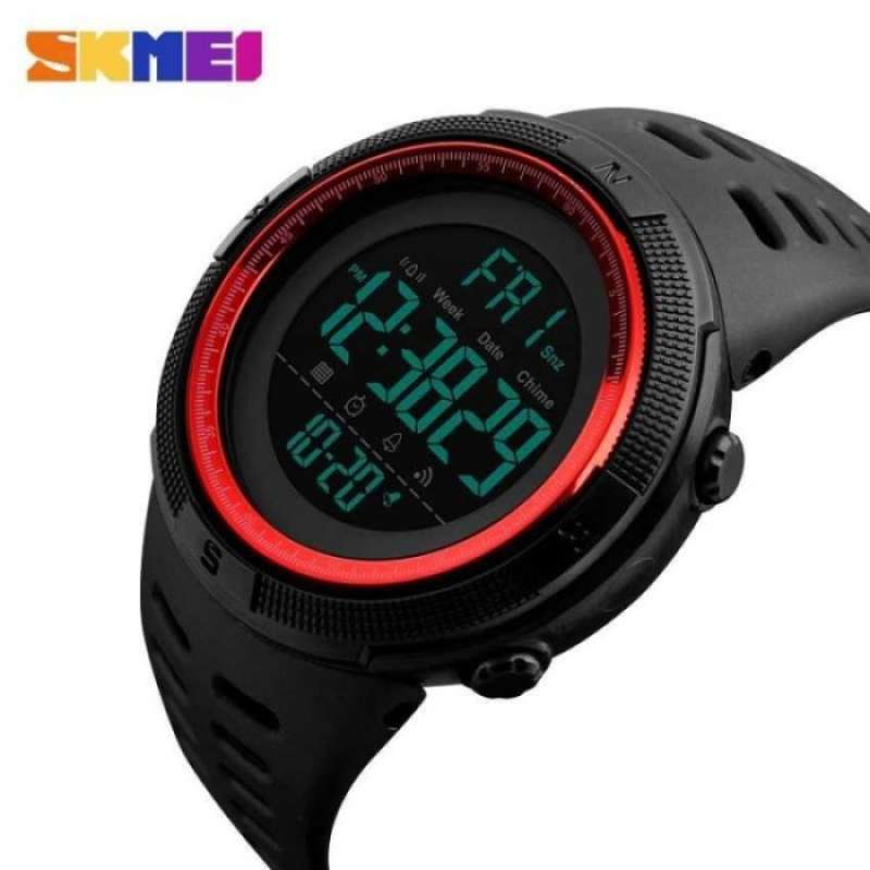 Jual SKMEI JAM TANGAN DIGITAL PRIA 1250 Hitam Biru di Seller
