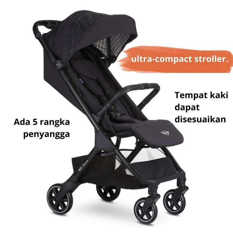 Jual EASYWALKER MINI BUGGY SNAP STROLLER CABIN SIZE Soho Grey
