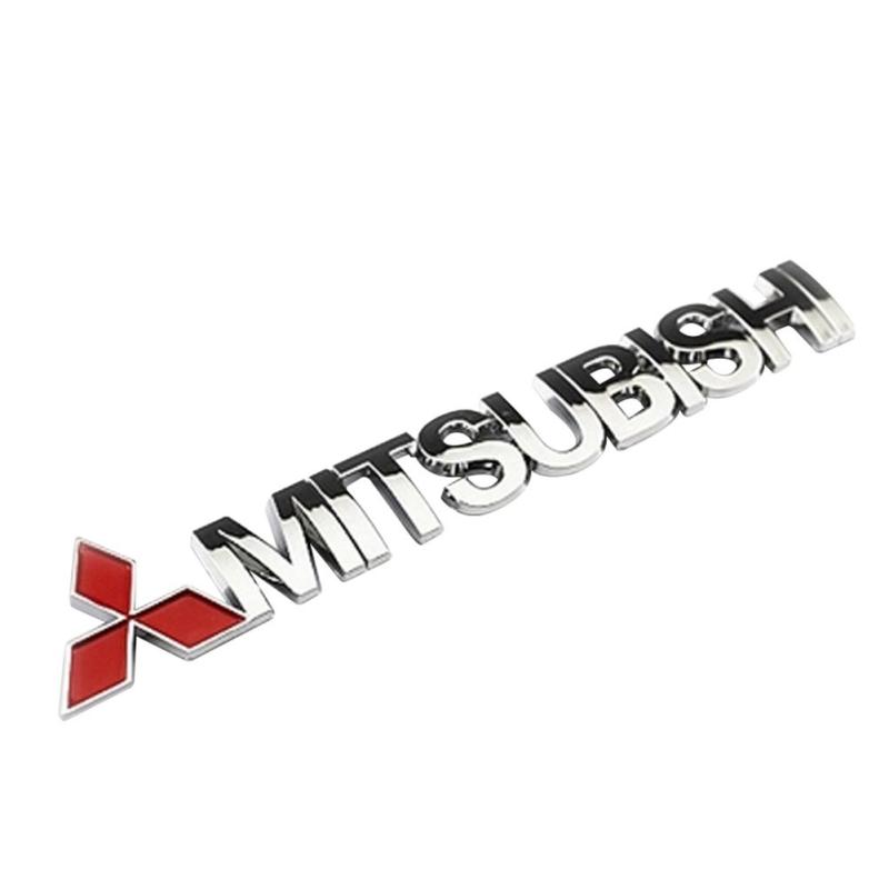 Jual 3d Logo Metal Car Auto Body Bumper Sticker Decals Emblem Badge For Mitsubishi Online Oktober 2020 Blibli Com