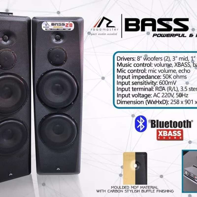 Roadmaster 8 outlet inch subwoofer