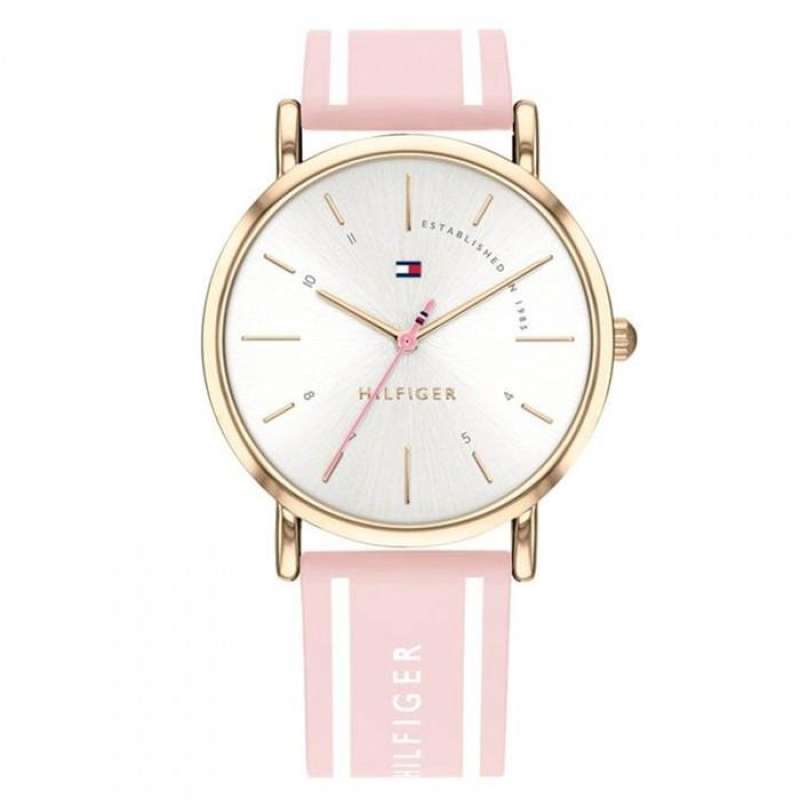 TOMMY HILFIGER 1782098 Jam Tangan Wanita Rubber Original Pink
