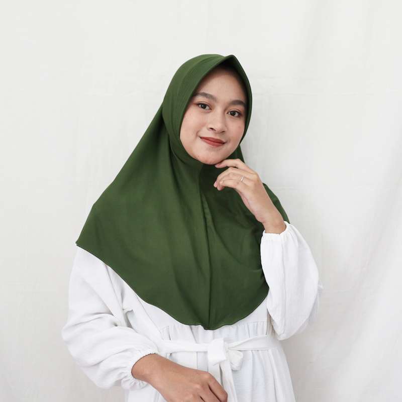 hijab bergo jersey