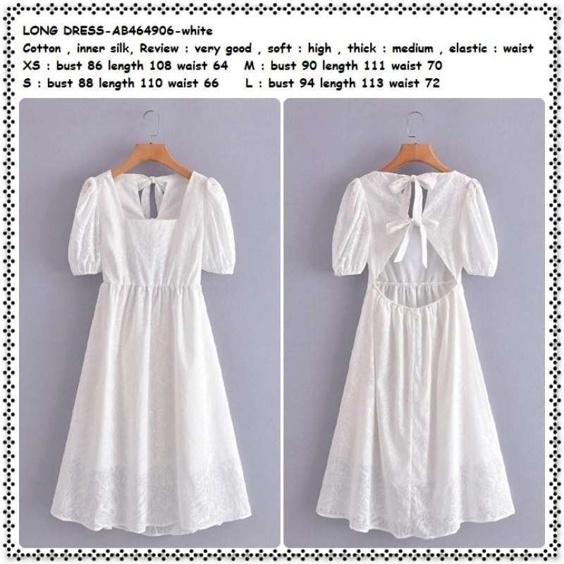 White gaun cheap