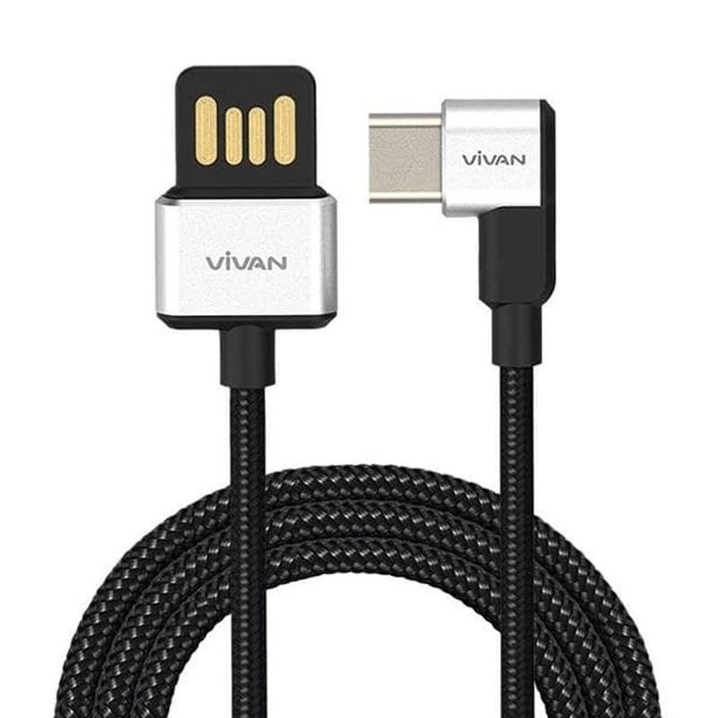 Jual Vivan Bwc100 Gamers Fast Charging Type C Data Cable Black