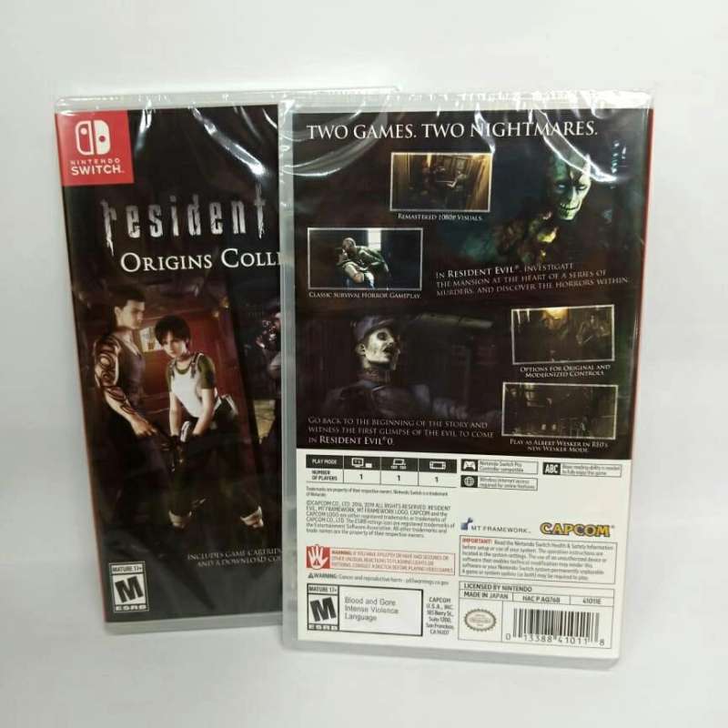 Capcom Resident Evil Coming To Switch Jual Switch Resident Evil