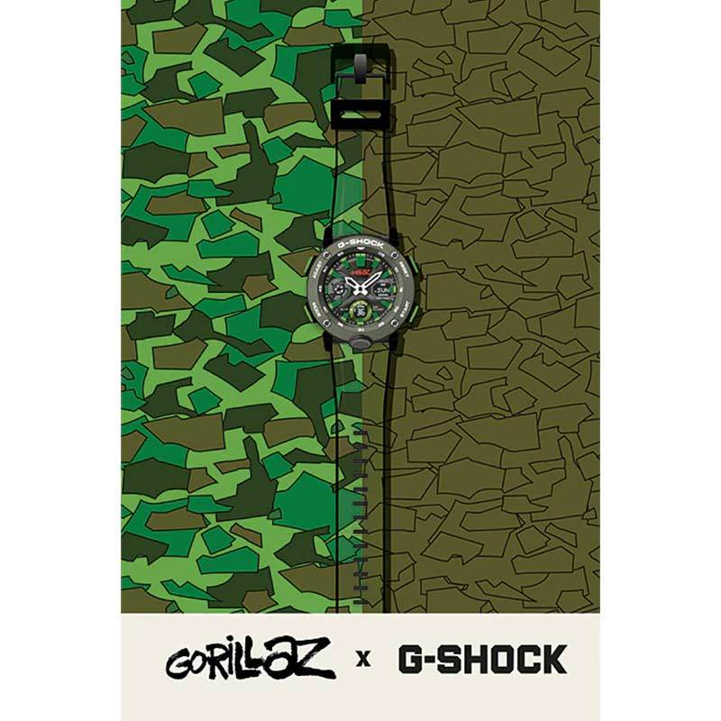 g shock x gorillaz harga