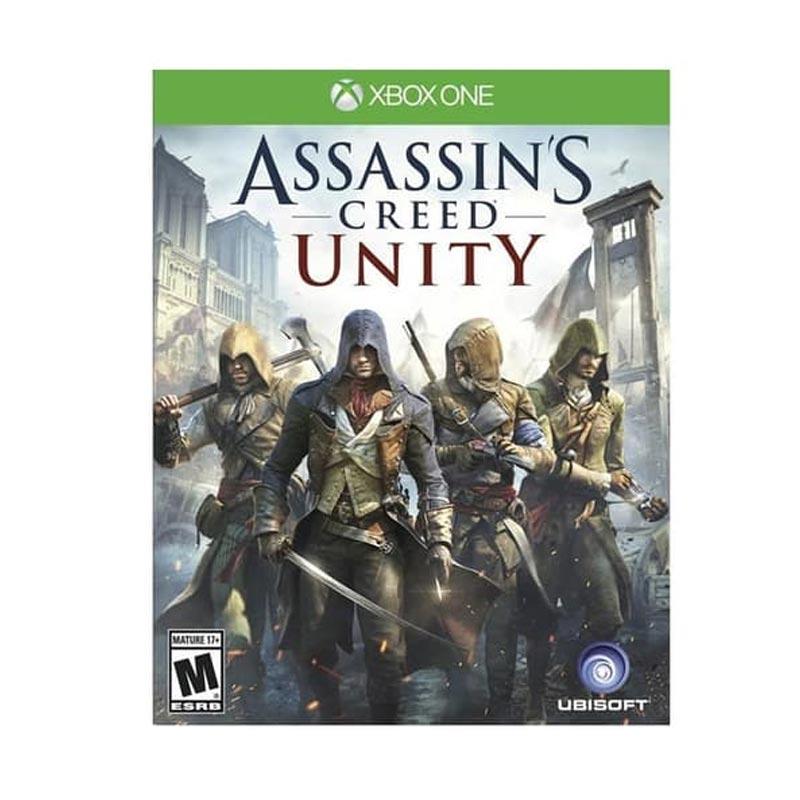 Jual Xbox Assassins Creed Unity Dvd Game For Xbox One Preowned