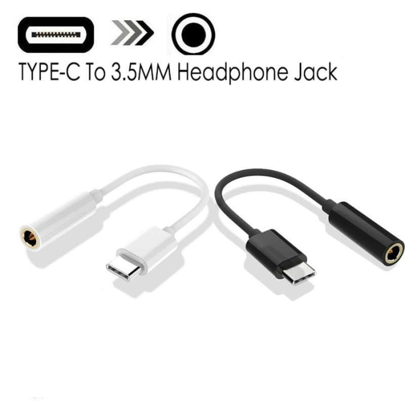 USB-C Type C to Kabel AUX Adapter Audio Stereo Headphone Jack