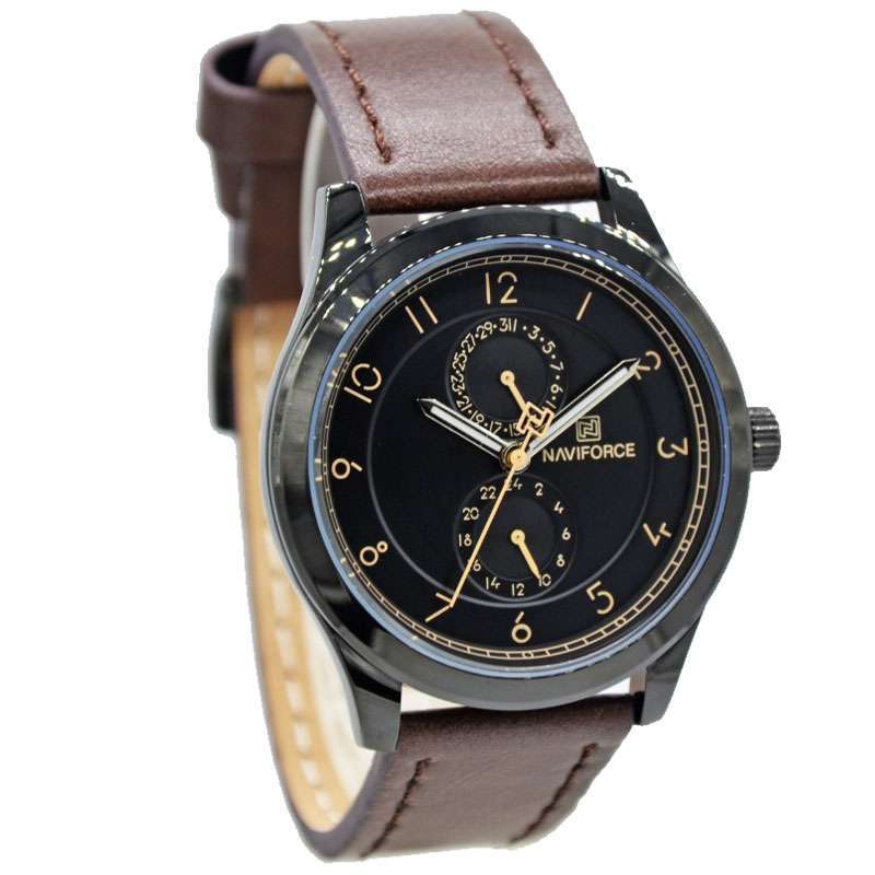 Promo Jam Tangan Naviforce 3004 M1 Jam Naviforce Original 3004 La Kulit Coklat Jam Tangan Navyforce 3004 Jam Tangan Pria Murah Jam Pria La Kl Diskon 36 Di Seller Jamdunia Official