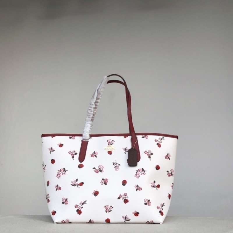 Ladybug tote coach sale