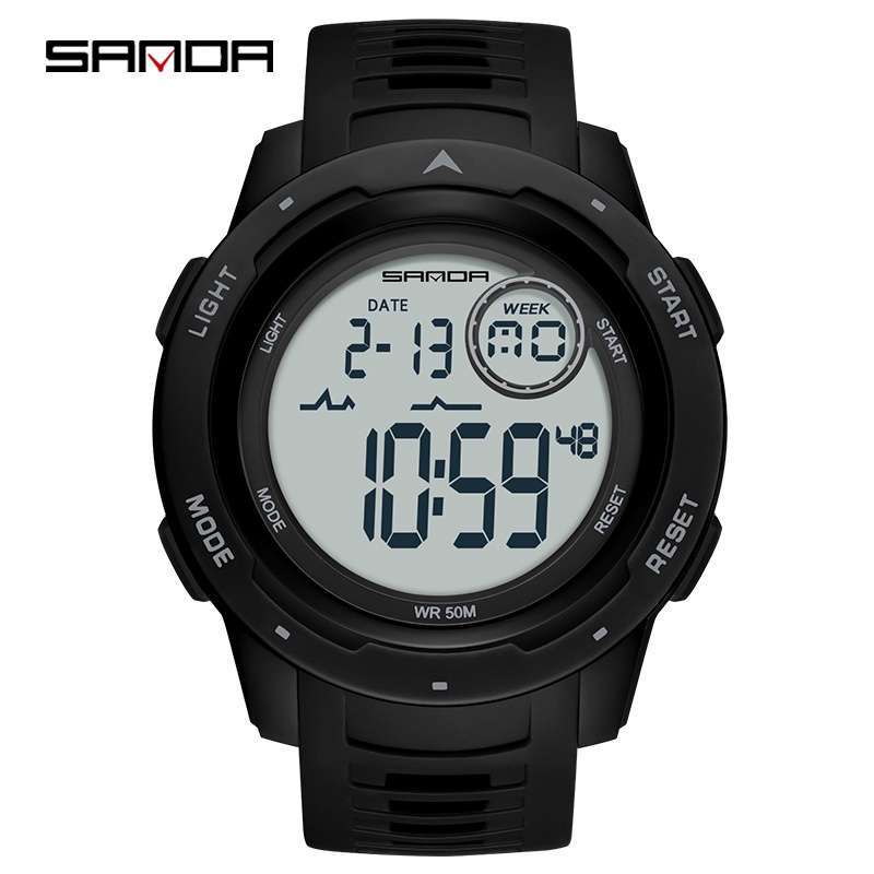 Promo Sanda 2125 Jam Tangan Pria Digital El Backlight Sport Watch Anti Air Original Diskon 25 Di Seller Rodeowatch. Cakung Timur Kota Jakarta Timur Blibli