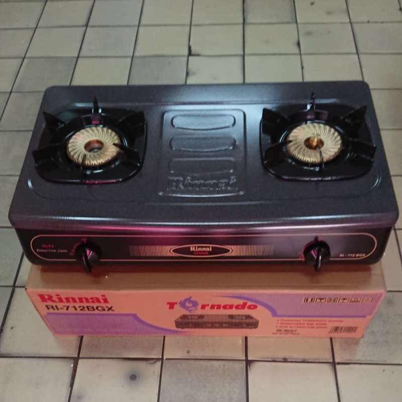 Jual Kompor Gas Rinnai Ri 712bgx Ri 712 Bgx Kompor Gas 2 Tungku Api Tornado Terjamin Di Seller Cv Snj Kota Jakarta Barat Dki Jakarta Blibli