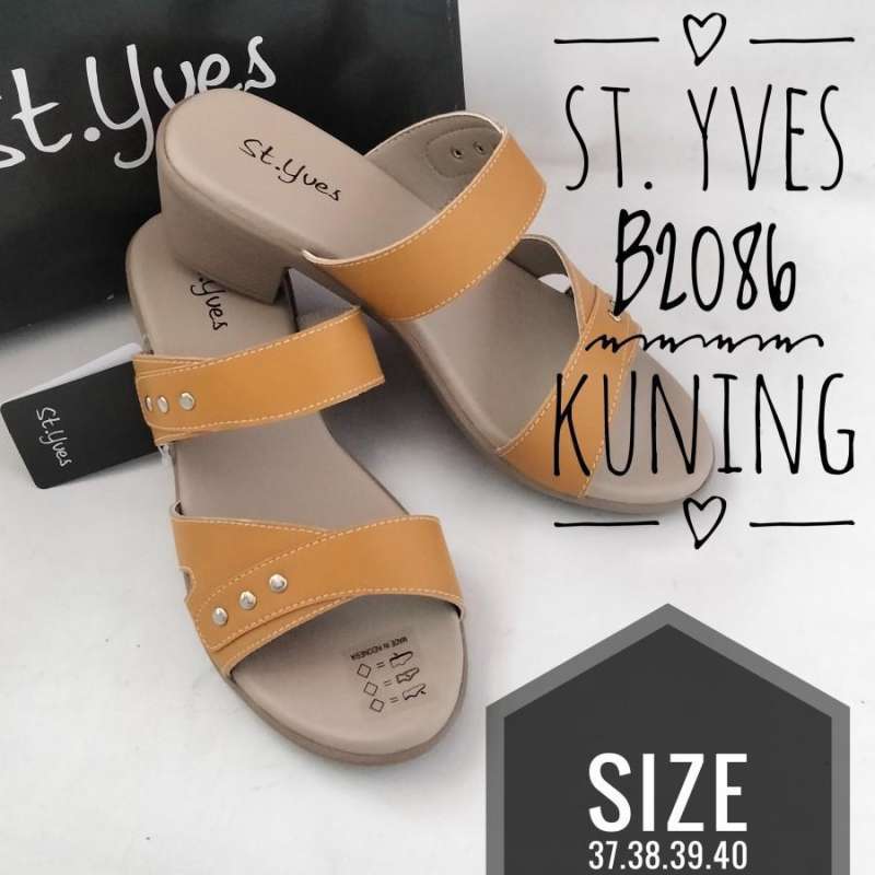 Jual Sandal High Heels Wanita Original St. Yves Brand Matahari