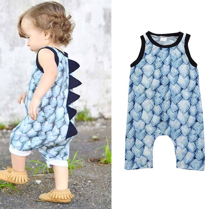 dino jumpsuit baby