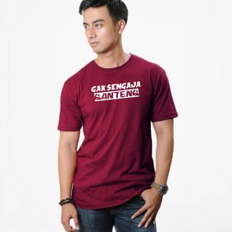 Jual Benua Fashion Motif Ganteng Keren Catton Combed 30s Kaos Distro Pria Online Oktober 2020 Blibli Com